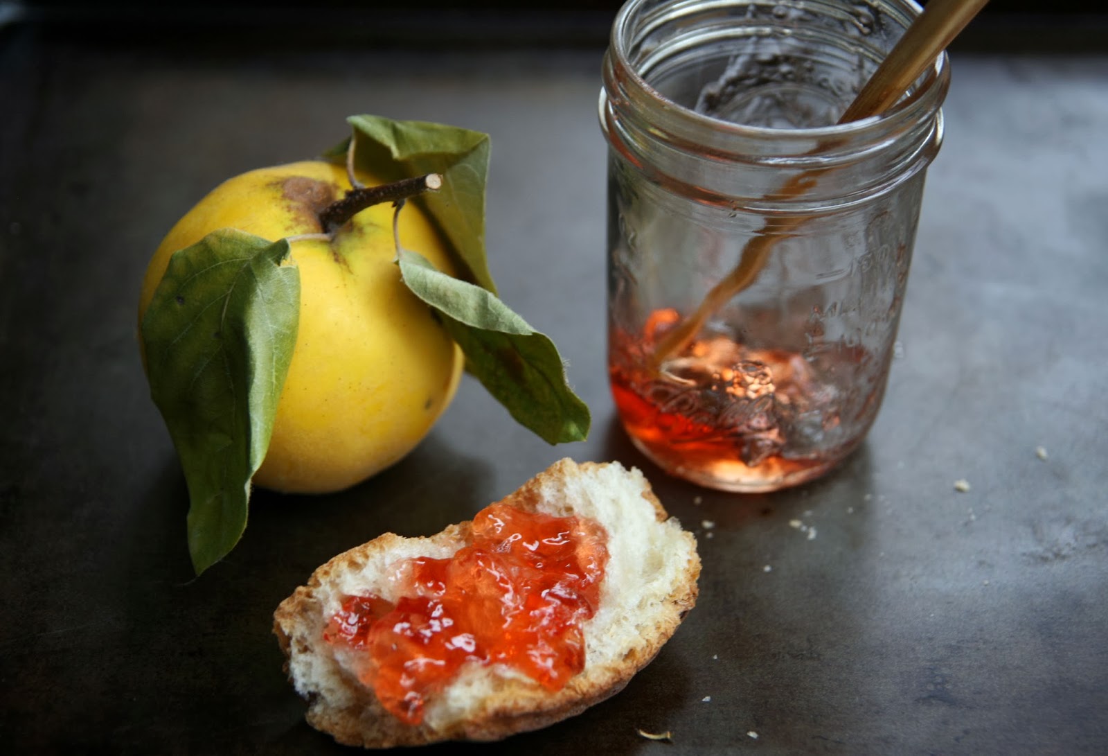 Quince Jelly Recipe mostly foodstuffs
