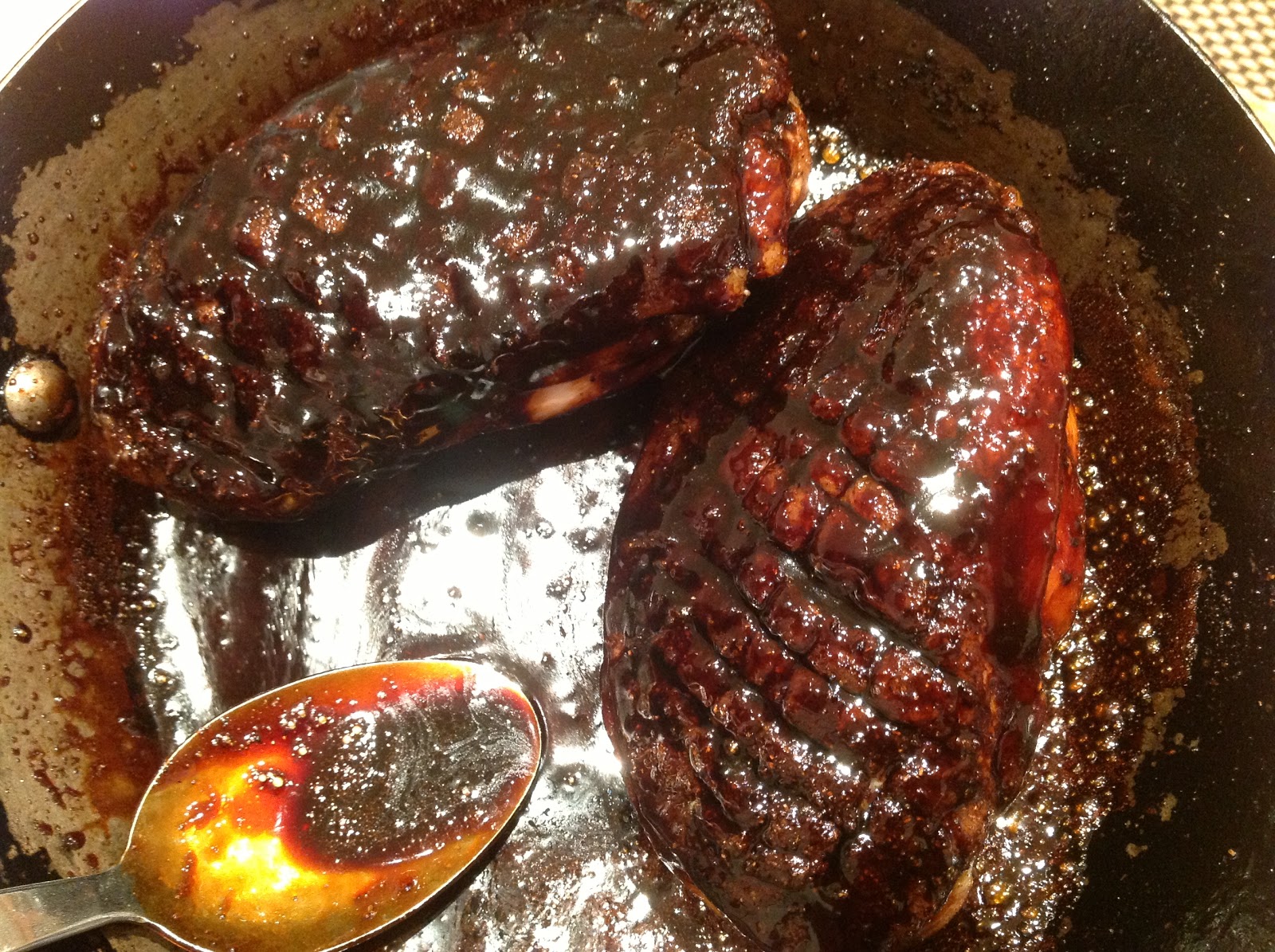 Eat Slurp Burp Gordon Ramsay's Honey roasted duck with green beans