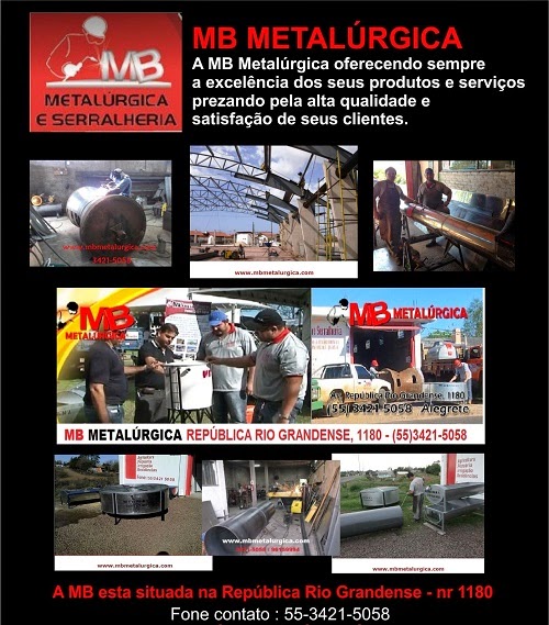 Conheça os serviços da MB METALÚRGICA E SERRALHERIA para Alegrete e Região
