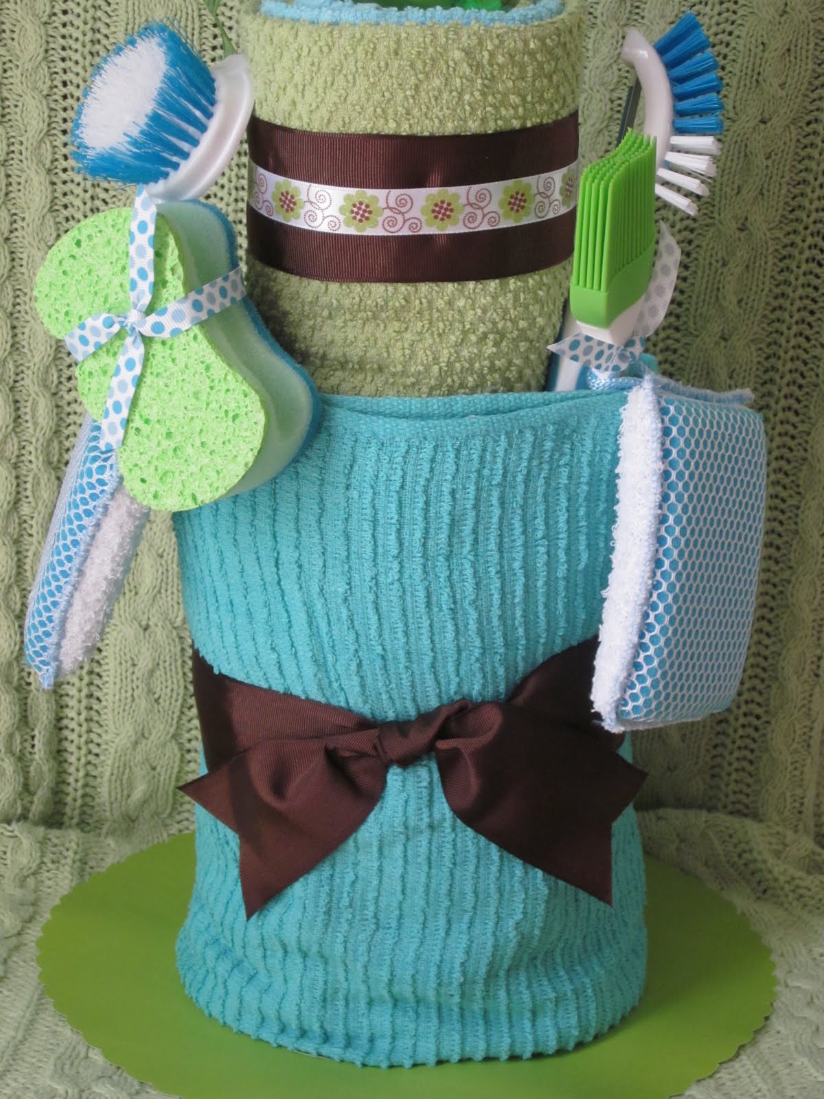 Because I Said So (and Other Mommyisms) Kitchen Towel Cake