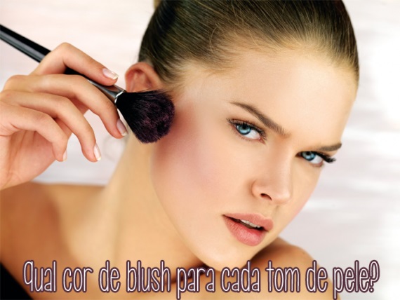 O tom de Blush com seu tom de Pele 1