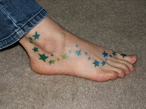Tattoos For Girls Feet