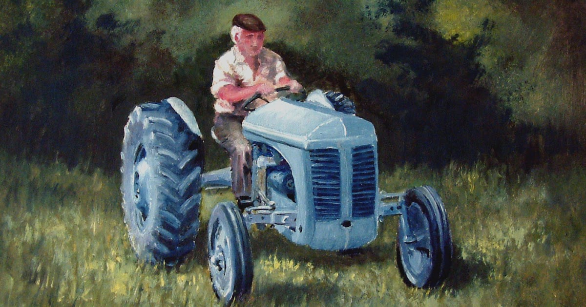 Carmarthen Artist Grey Ferguson Tractor