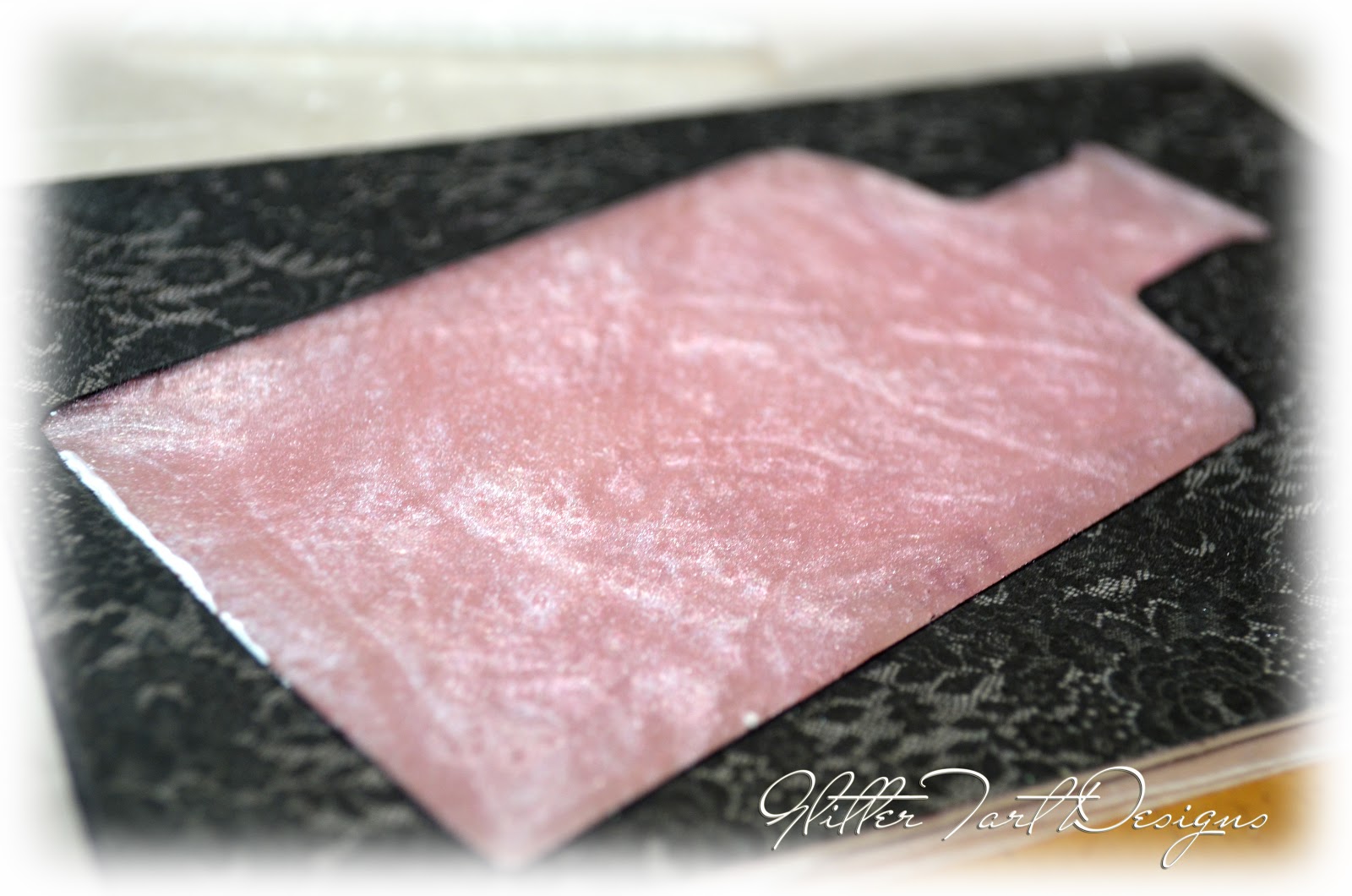 Glitter Tart Designs Perfume Bottle Resin Tutorial