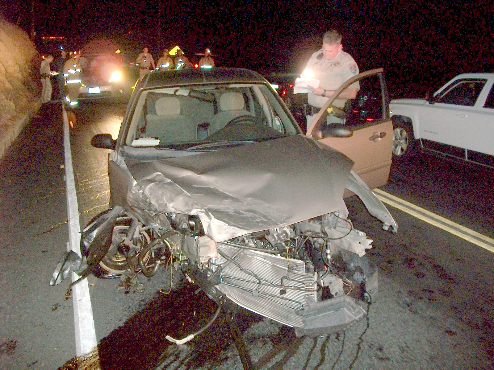 Lakeside Fire District Wildcat Canyon Collision Sends Two to the