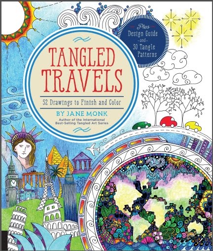 Tangled Travels Coloring In Book