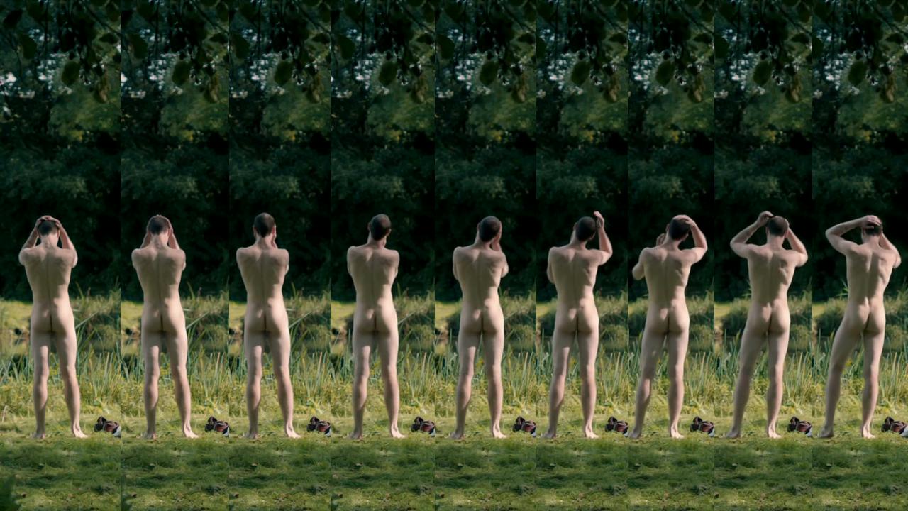George Mackay naked bum in The Outcast! 