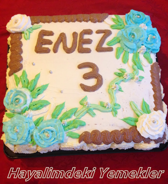 Güllü pasta nasil yapilir