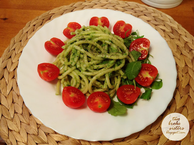 kremowy makaron z awokado - creamy avocado pasta twobrokesisters