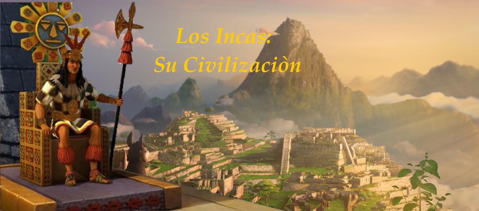 LOS INCAS: SU CIVILIZACION
