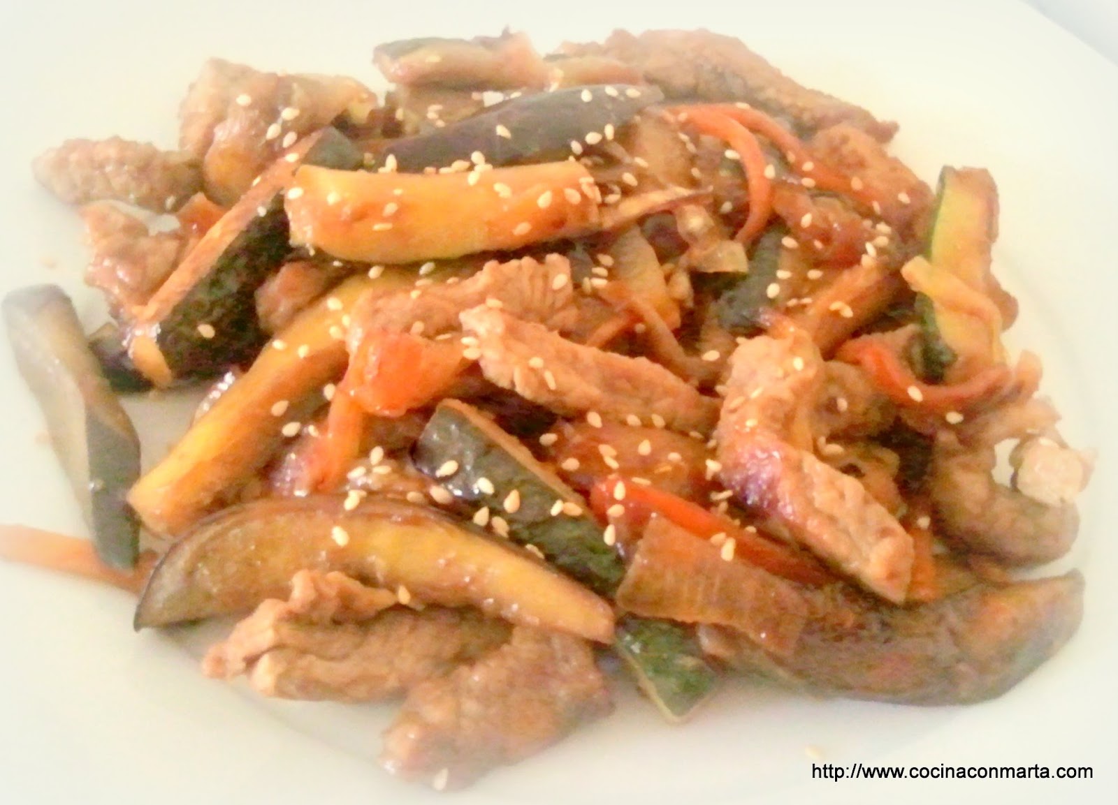 La Gran Hija de su Madre Receta ligth del día Chop Suey