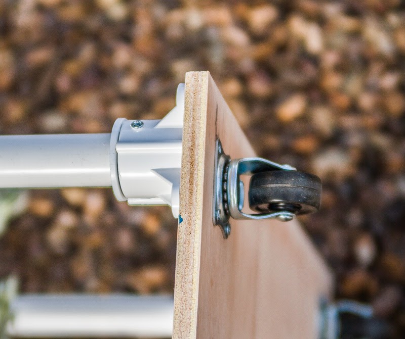 DIY Art Cart from PVC Pipe