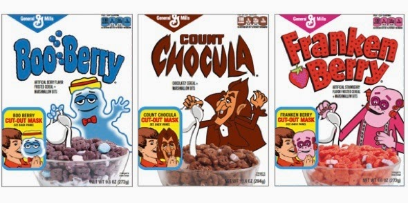 DC Comics: Monster Cereal Boxes.