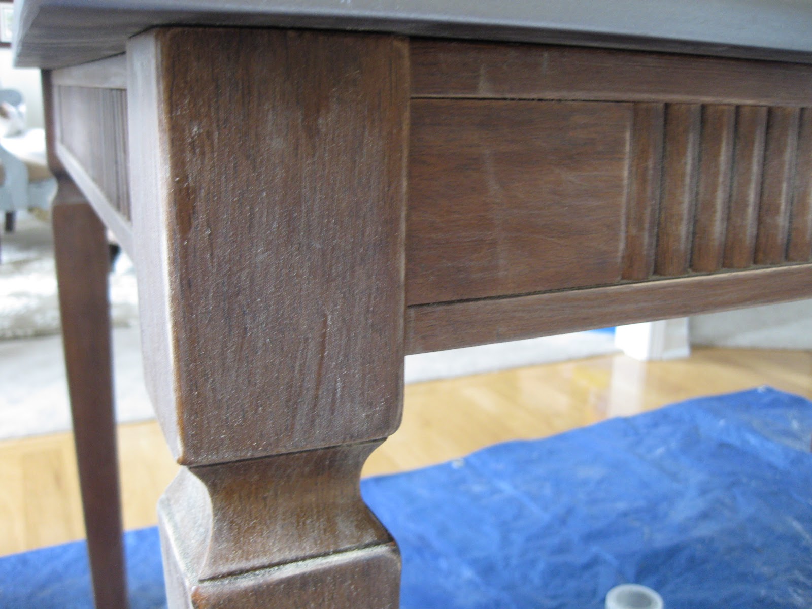 That Mommy Blog Ballard Designs Knockoff DIY "Zinc" Table