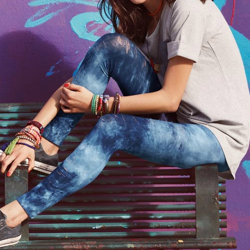 Rongyos foltos farmer leggings - 2013 nyár Calzedonia Rongyos foltos farmer leggings - 2013 nyár Calzedonia