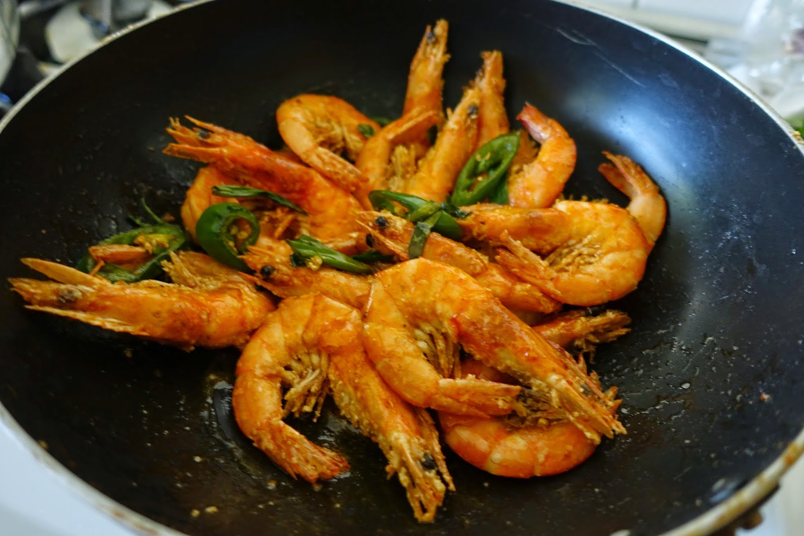 Salt and Pepper Shrimp Kathy Nom Nom