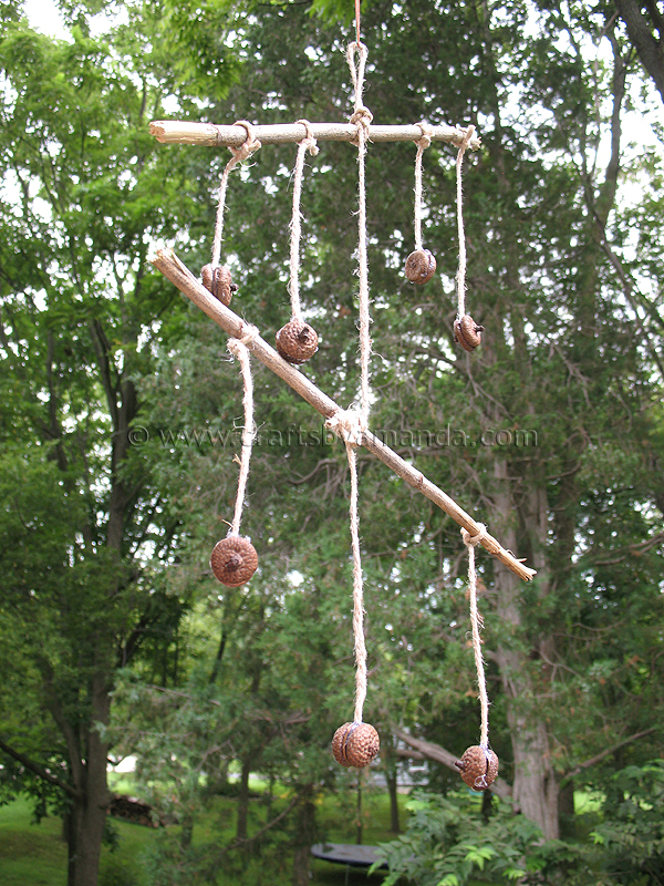 Camp Crafts Acorn Mobile Crafts by Amanda