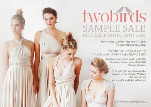 bridesmaid sample sale
