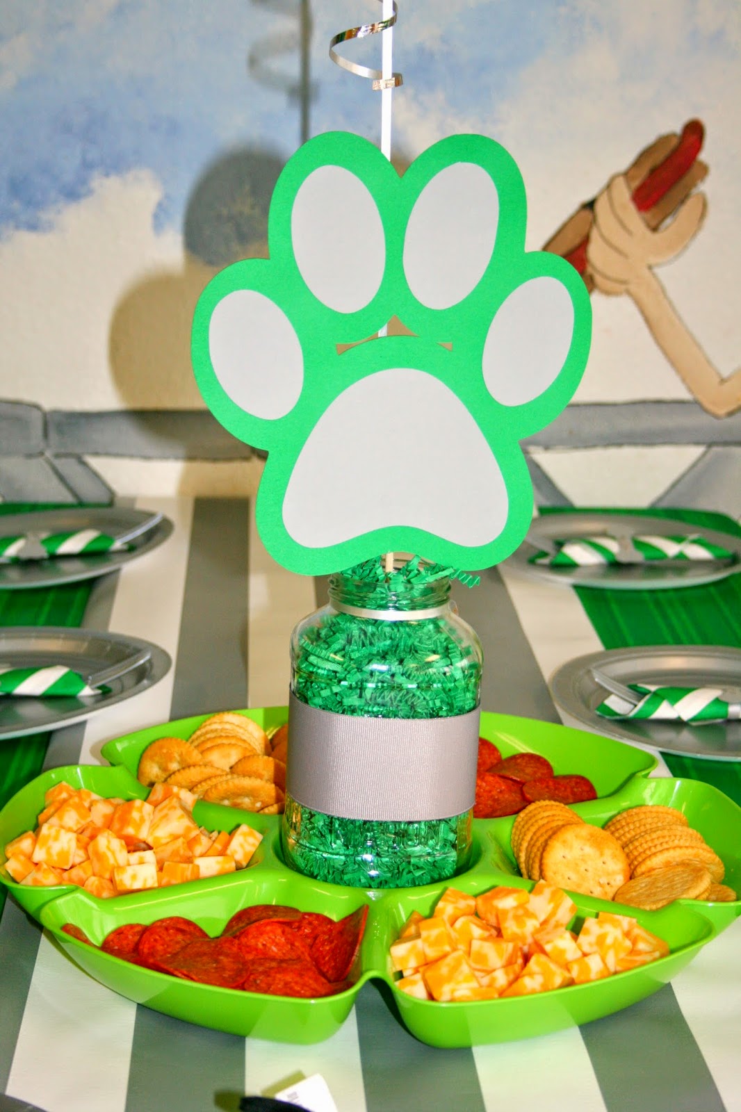Modern Puppy Party for my 6 Year Old my life homemade
