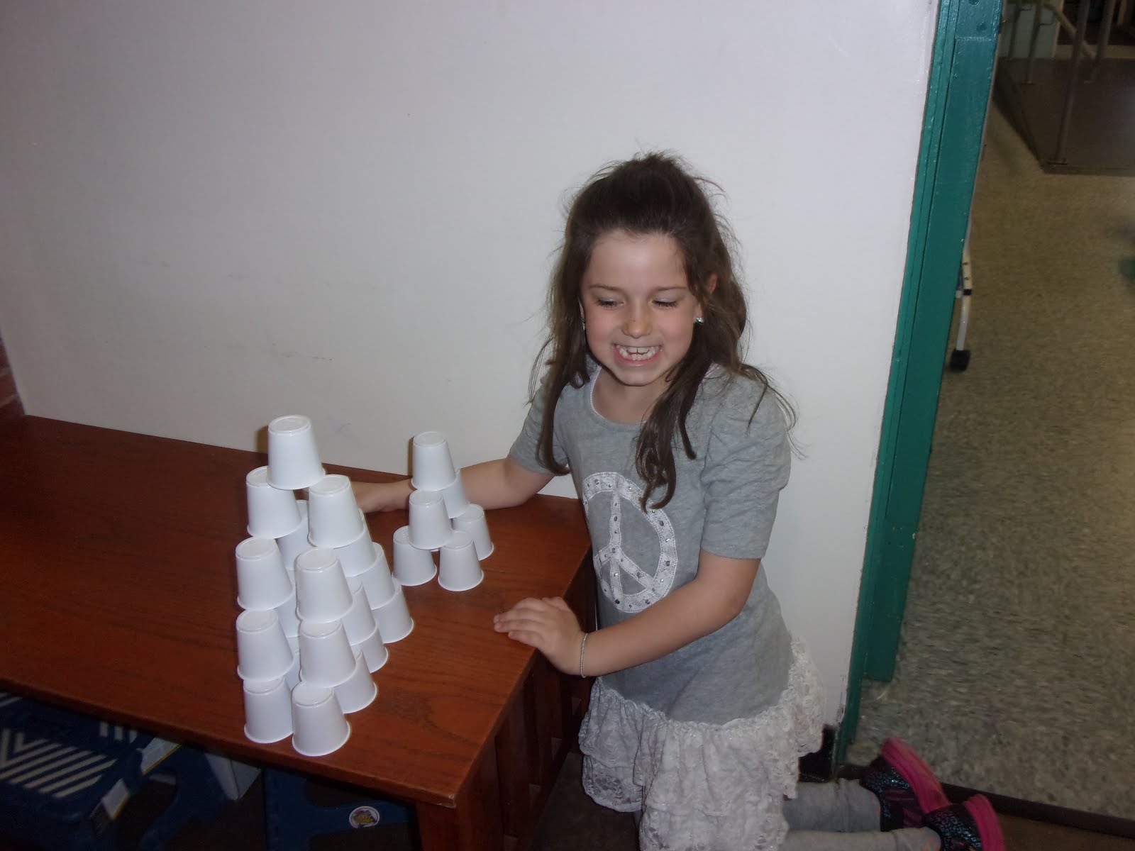 Cup Stacking-A Favorite