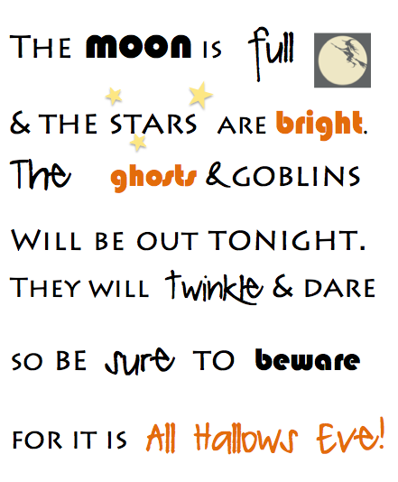 halloween printable