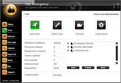 Download Spy Emergency completely for free: Spyware, Trojan and Spam Remover Spy+emergency