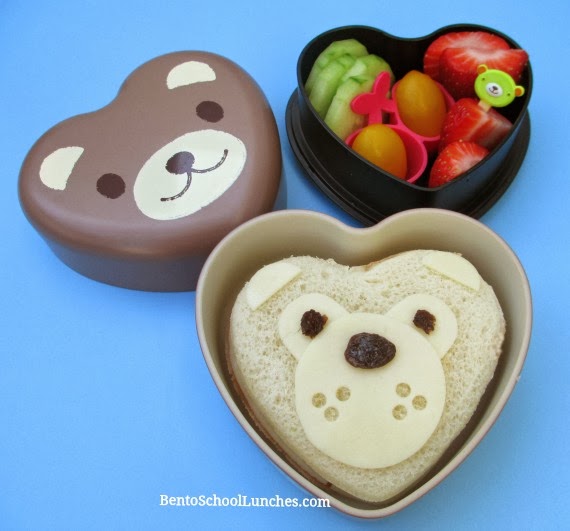 Bento School Lunches Bear Bento in A Cute Bear Box by CasaBento