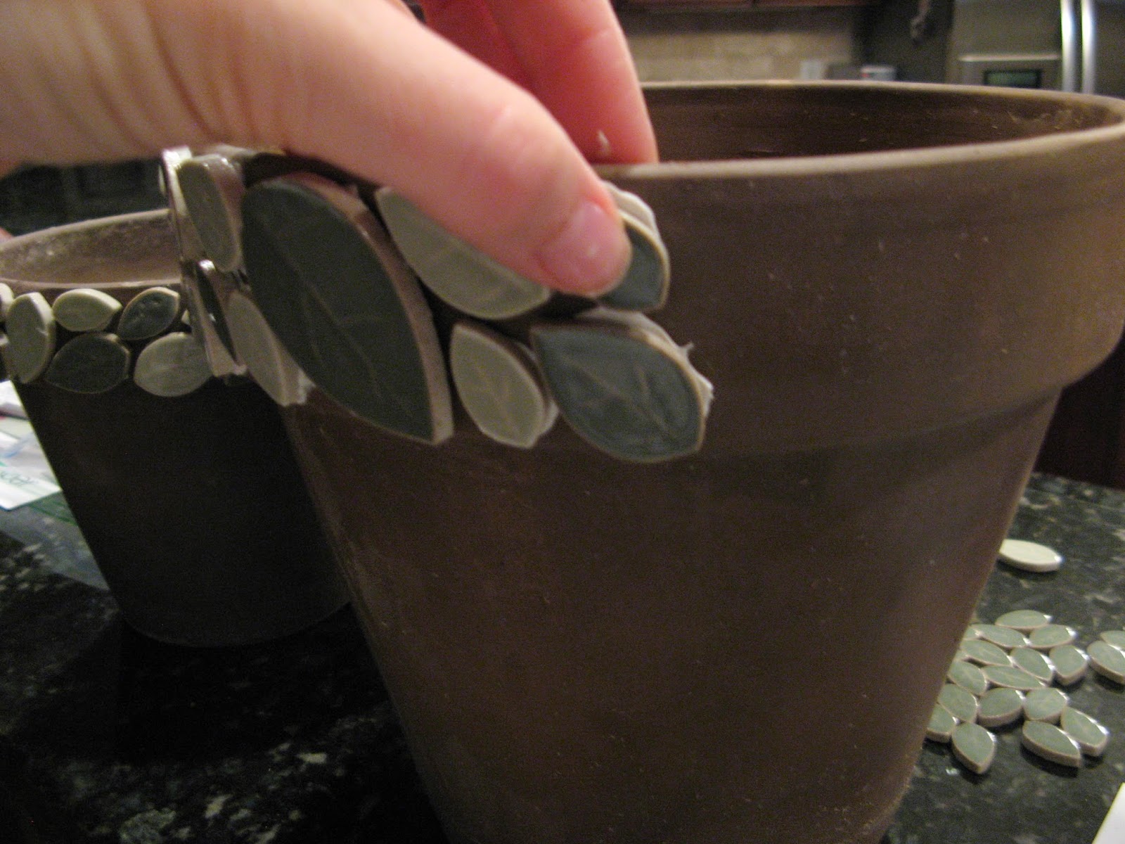 Susan Snyder CLAY POT MOSAIC