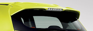 REAR SPOILER (WITH LED HIGH-MOUNT STOP LAMP) MIRAGE 2014