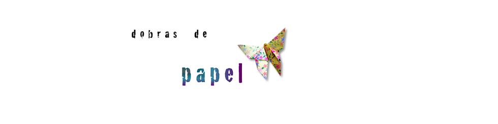 dobras de papel