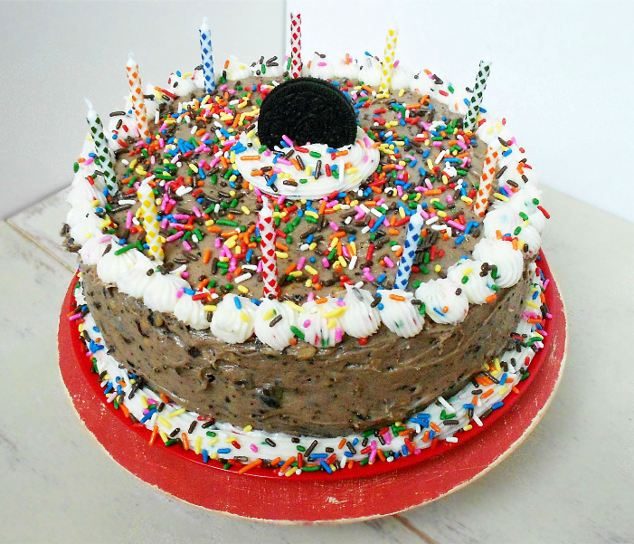 Sugarly Ever After Oreo Funfetti Birthday Cake