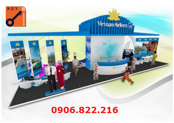 Gian hàng hội chợ VietNam Airlines