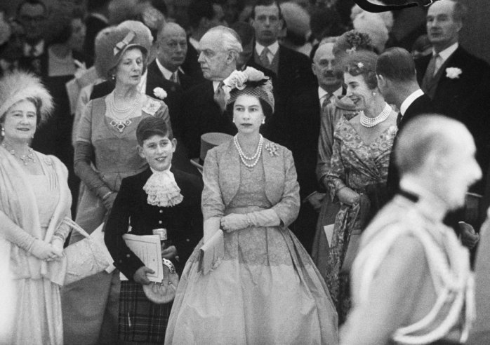 Amazing Historical Photo of Elizabeth II  in 1960 