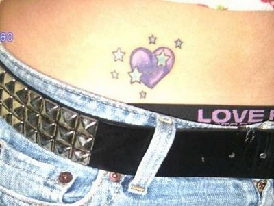 2012 Heart Tattoos for Girls
