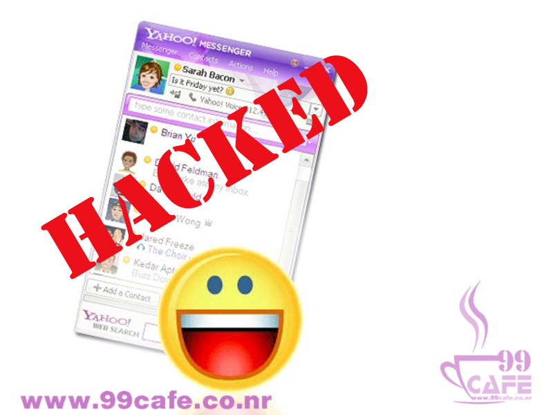 99cafe hacking yahoo messenger