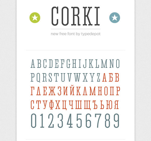 25+ Most Popular Free Fonts of 2012
