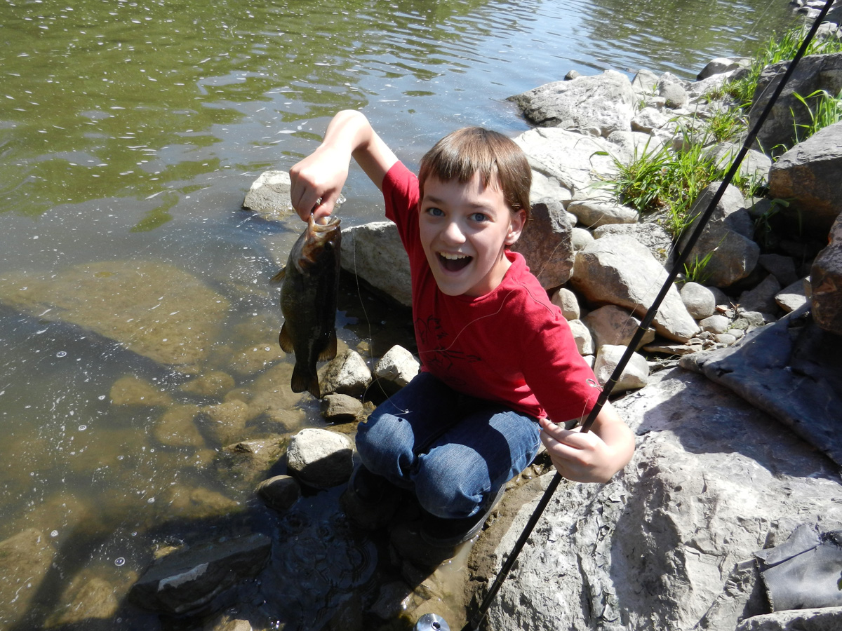 Fishing & Hunting in Oswego County, NY Kids Fishing Classes