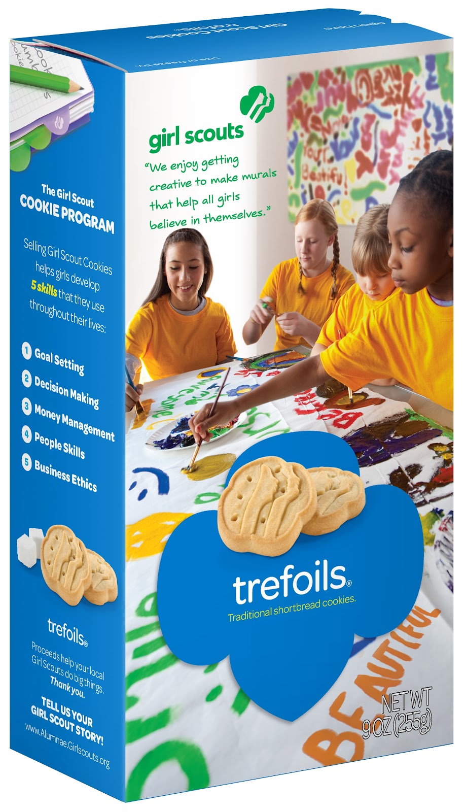 Girl Business Bringing Meaning to the Girl Scout Cookie Box Girl