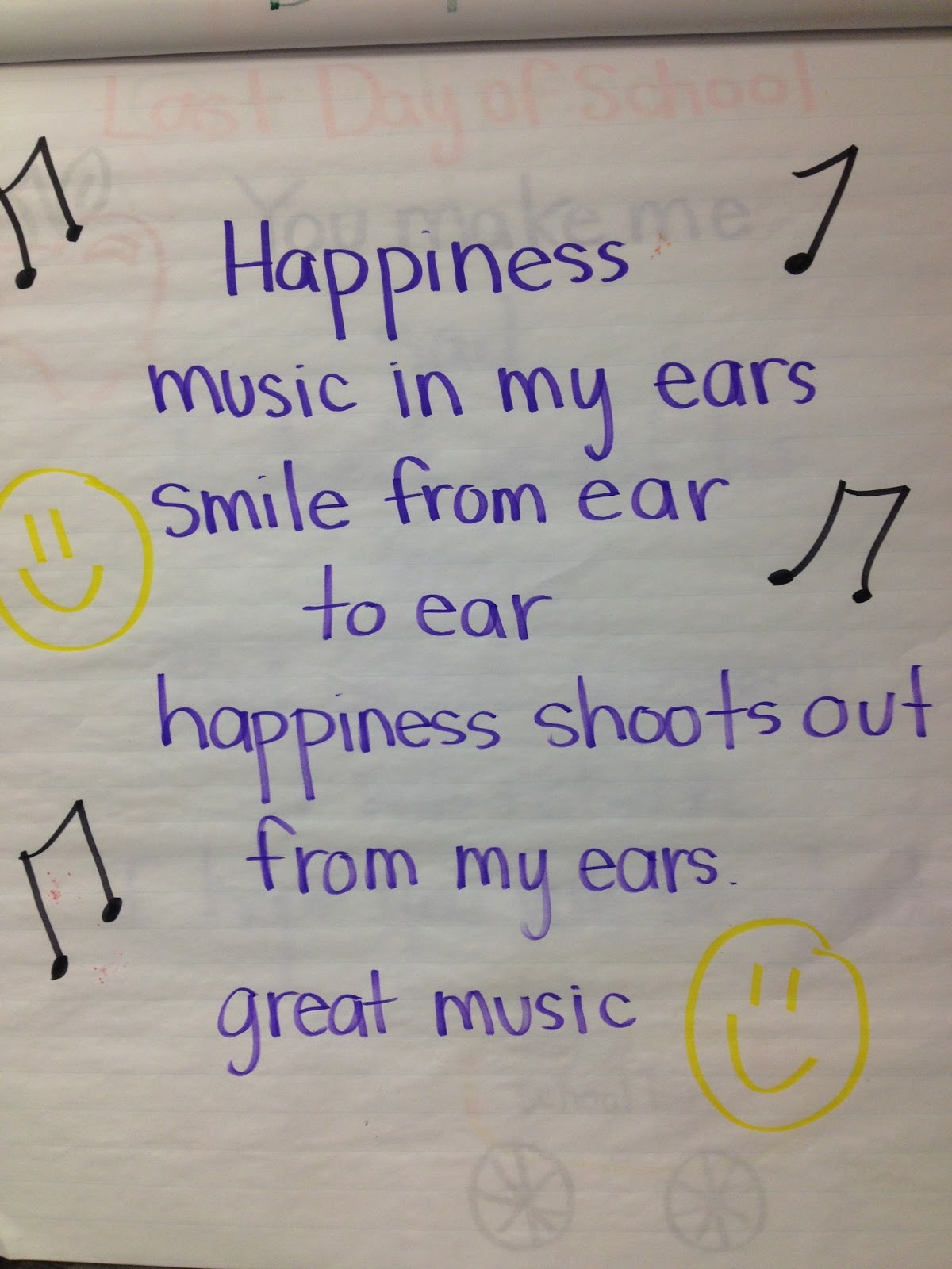 How to write poetry worksheet image