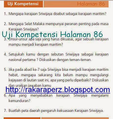 Jawaban Uji Kompetensi Halaman 86 Sejarah Indonesia ...