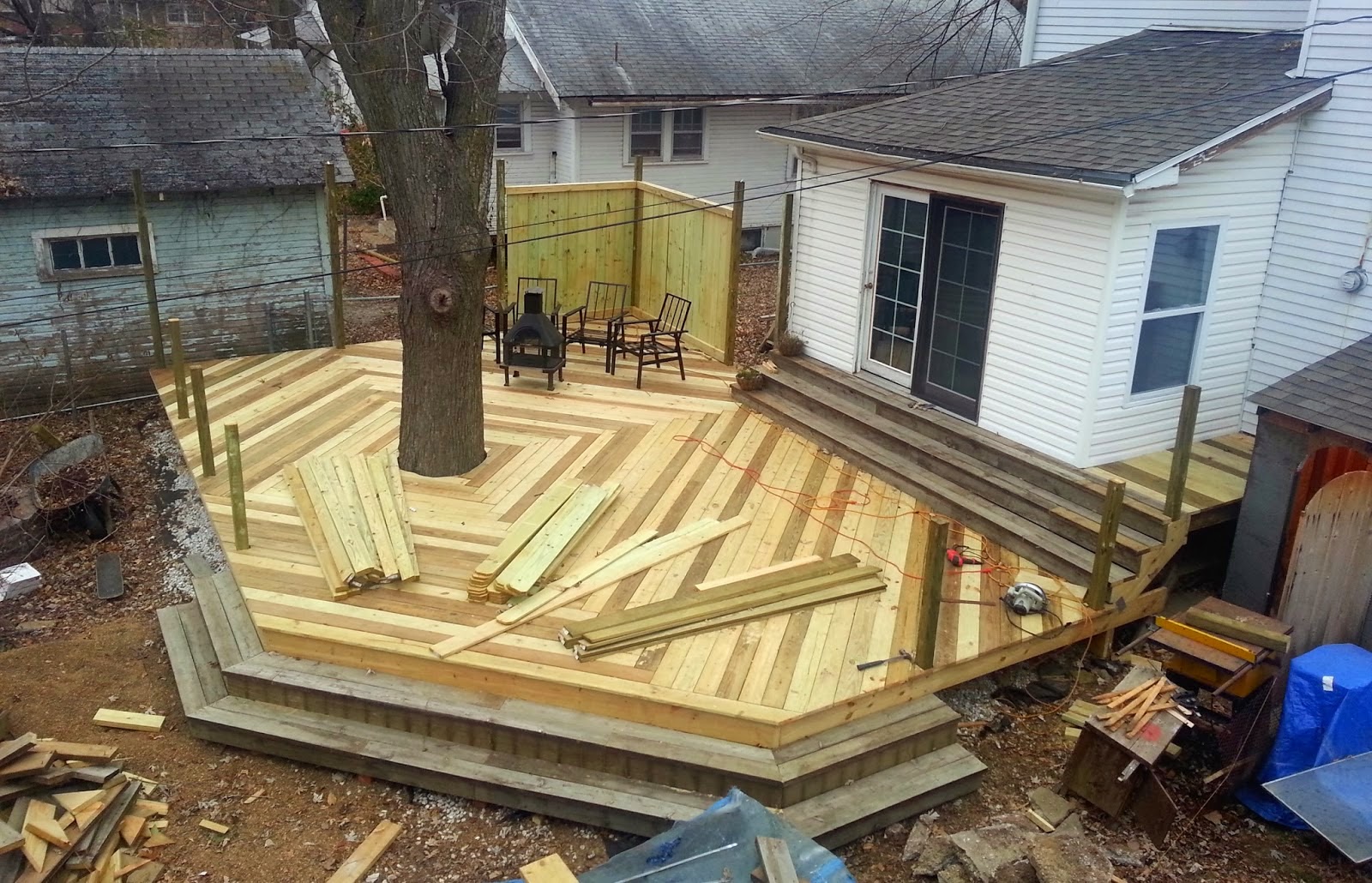 Finished Deck Photo (Finally) the words