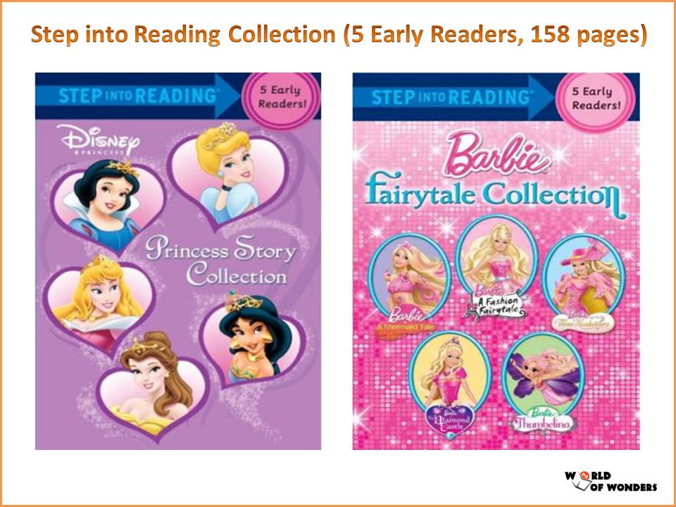 step into reading barbie story collection