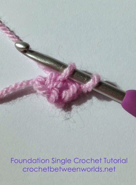 Crochet between worlds: TUTORIAL: Foundation Single Crochet