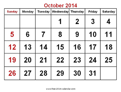 october+2014+calendar+printable