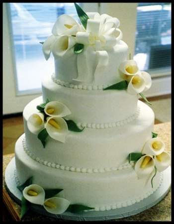 2012 Wedding Cakes Trends With Flowers Decorations