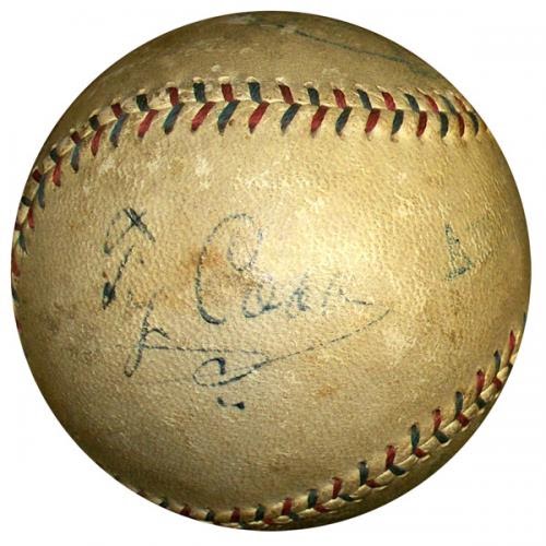 How much is your Ty Cobb Signed Baseball Worth?