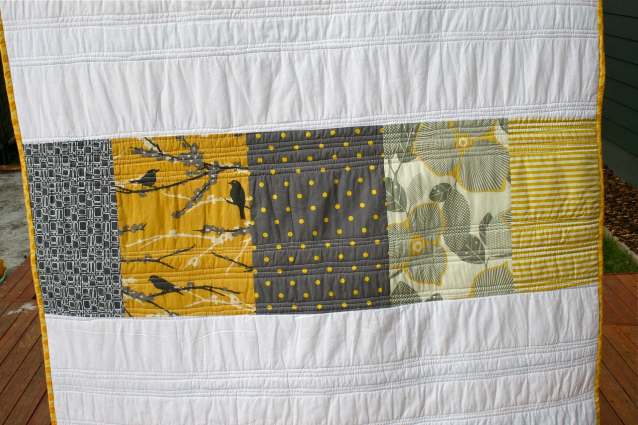 make it perfect .A quilt for the newlyweds.