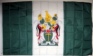 White supremecist flag of Rhodesia