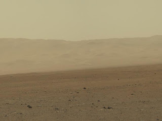 Первые цветные снимки марсохода  Curiosity