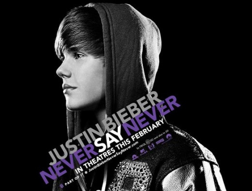 justin bieber never say never dvd label. Justin Bieber - Never Say